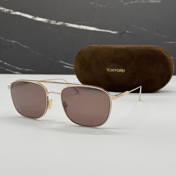 NEW TOM FORD TF827 28E UNISEX SUNGLASSES TOM FORD JAKE FT0827/S - Picture 1 of 9
